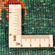 Gabbeh Teppich - Loribaft Perser - 120 x 80 cm - grün
