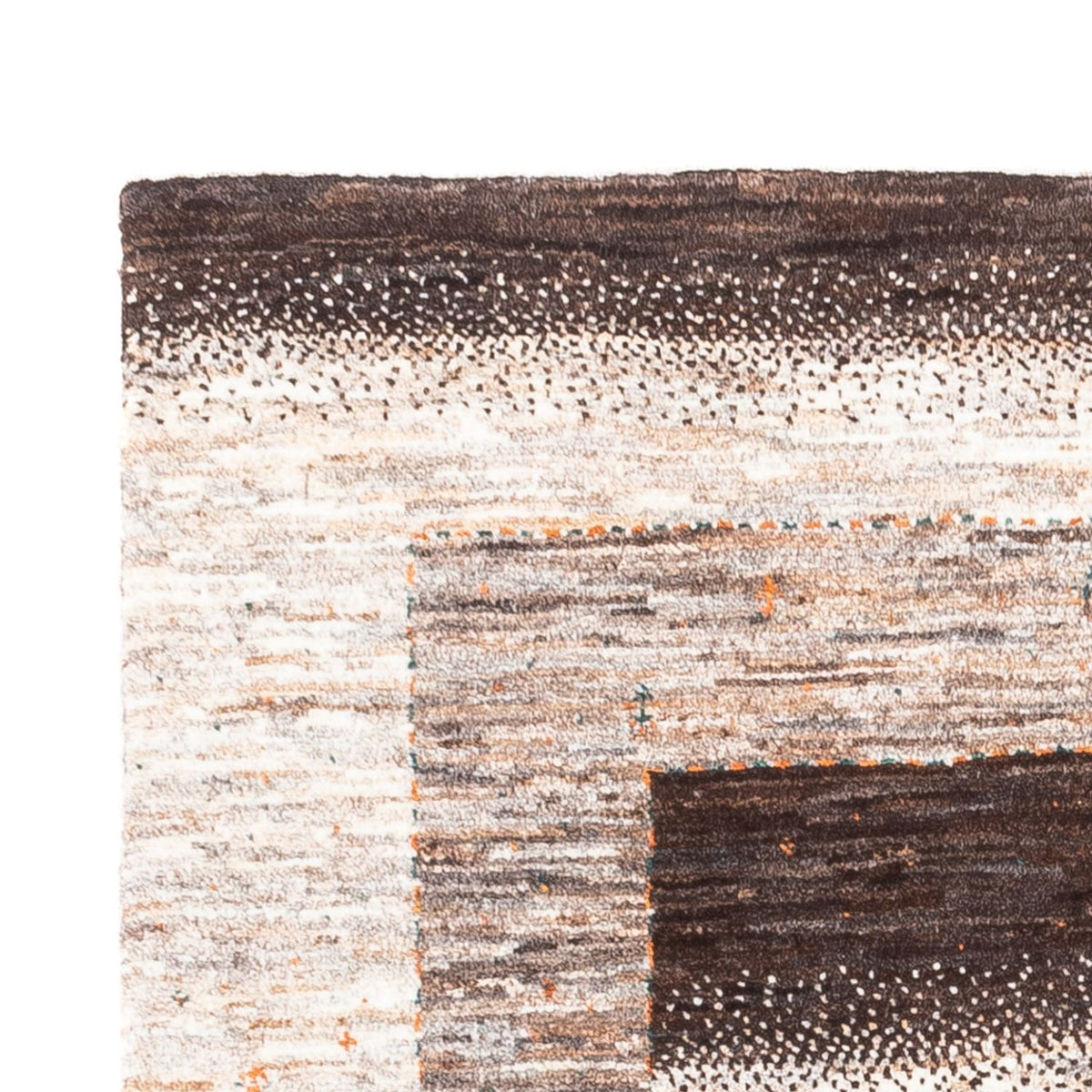 Gabbeh Teppich - Loribaft Perser - 129 x 83 cm - natur