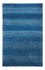 Gabbeh Teppich - Loribaft Perser - 131 x 85 cm - blau