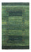 Gabbeh Teppich - Loribaft Perser - 135 x 84 cm - grün