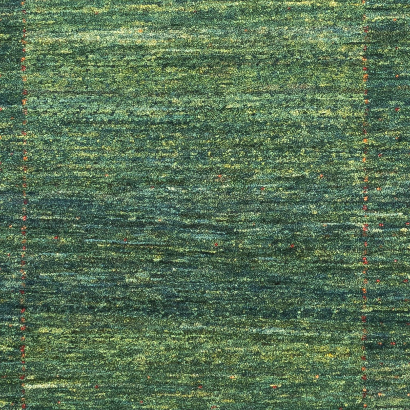 Gabbeh Teppich - Loribaft Perser - 135 x 84 cm - grün