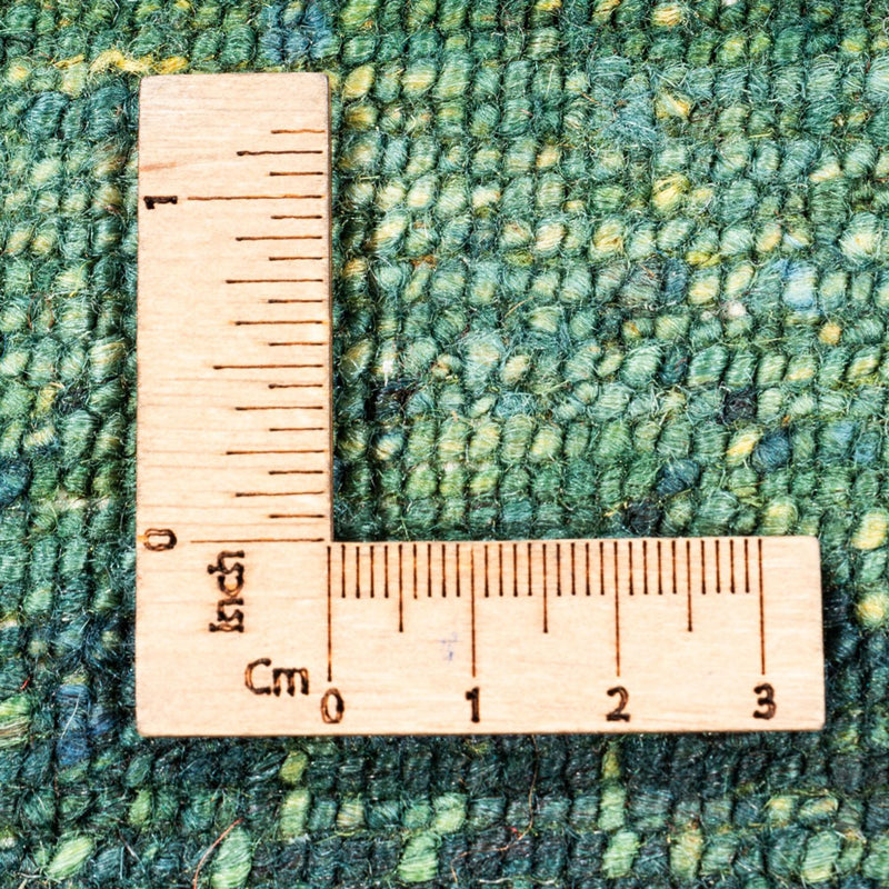 Gabbeh Teppich - Loribaft Perser - 135 x 84 cm - grün