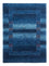 Gabbeh Teppich - Loribaft Perser - 122 x 91 cm - blau