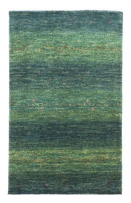 Gabbeh Teppich - Loribaft Perser - 123 x 78 cm - grün