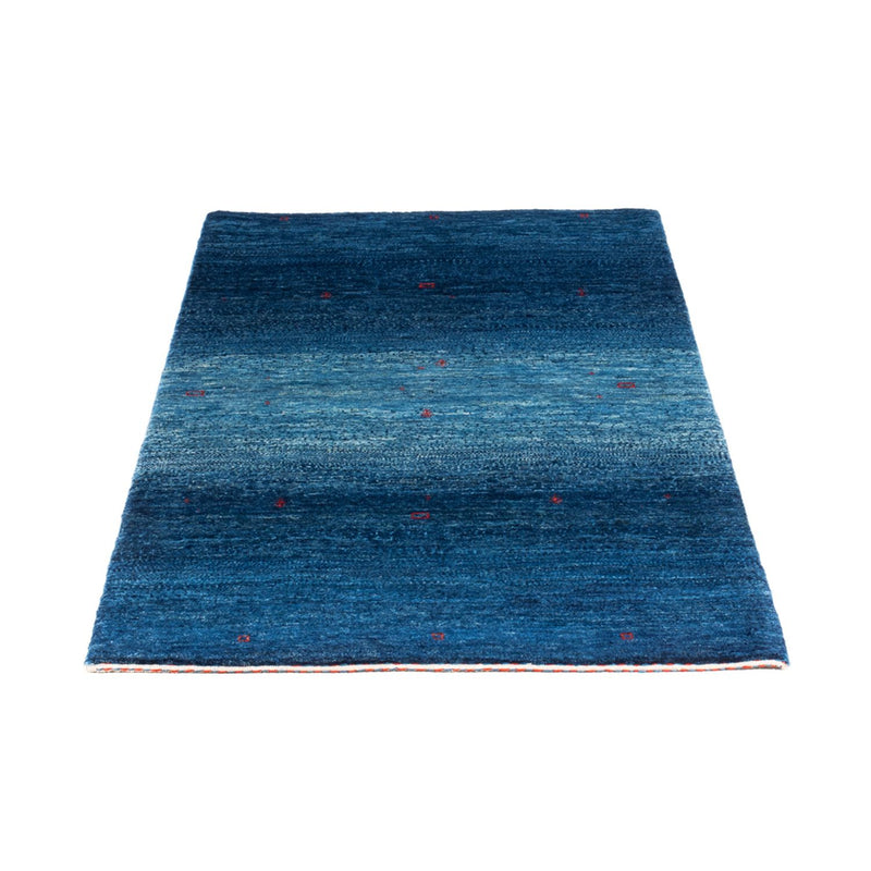 Gabbeh Teppich - Loribaft Perser - 137 x 83 cm - blau