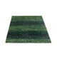 Gabbeh Teppich - Loribaft Perser - 110 x 81 cm - grün