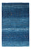 Gabbeh Teppich - Loribaft Perser - 132 x 84 cm - blau