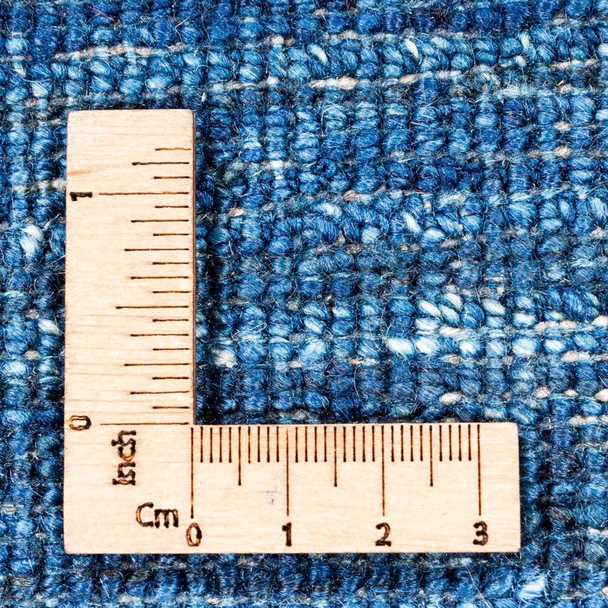 Gabbeh Teppich - Loribaft Perser - 136 x 85 cm - blau