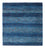 Gabbeh Teppich - Loribaft Perser - 112 x 100 cm - blau