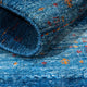 Gabbeh Teppich - Loribaft Perser - 112 x 100 cm - blau