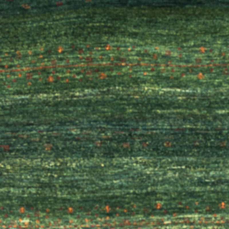 Gabbeh Teppich - Loribaft Perser - 162 x 91 cm - grün