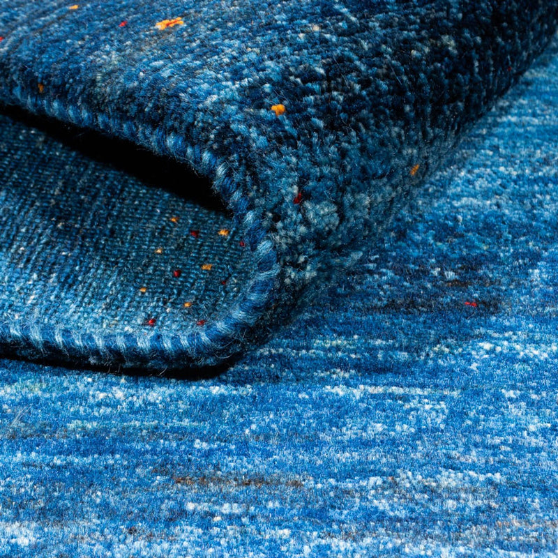 Gabbeh Teppich - Loribaft Perser - 184 x 125 cm - blau