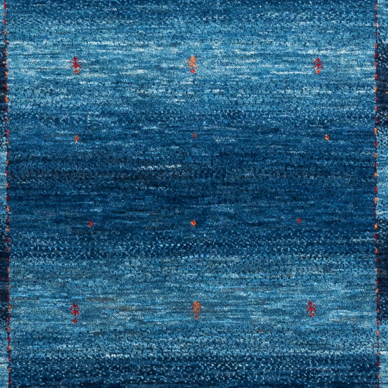 Gabbeh Teppich - Loribaft Perser - 190 x 128 cm - blau