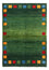 Gabbeh Teppich - Loribaft Perser - 246 x 176 cm - grün