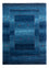 Gabbeh Teppich - Loribaft Perser - 181 x 128 cm - blau