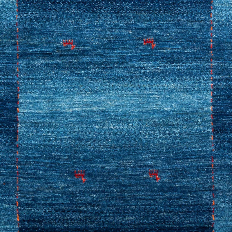 Gabbeh Teppich - Loribaft Perser - 181 x 128 cm - blau