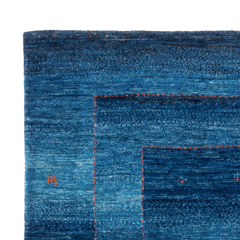 Gabbeh Teppich - Loribaft Perser - 181 x 128 cm - blau