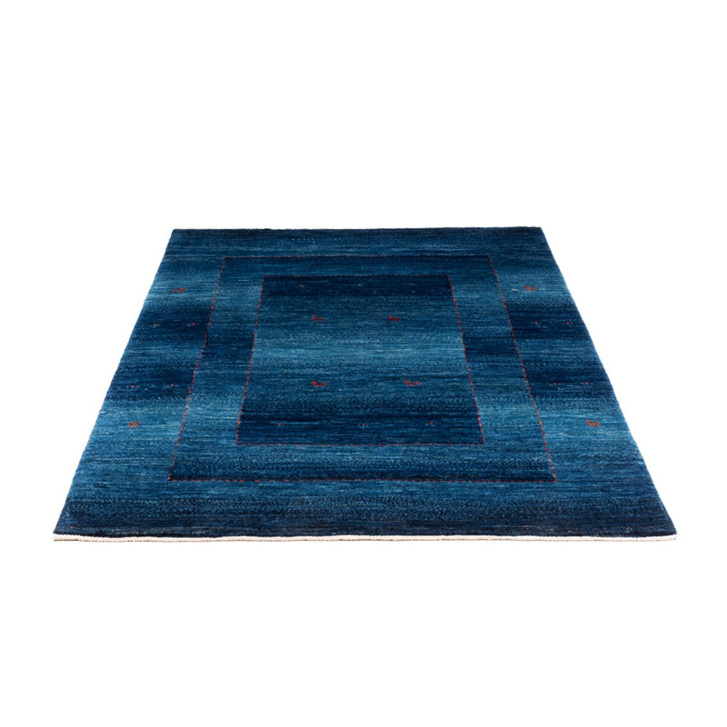 Gabbeh Teppich - Loribaft Perser - 181 x 128 cm - blau