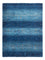 Gabbeh Teppich - Loribaft Perser - 116 x 92 cm - blau