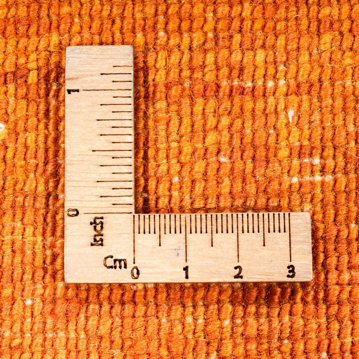 Gabbeh Teppich - Loribaft Perser - 130 x 85 cm - gold