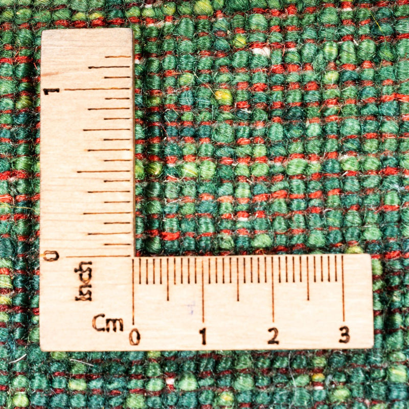 Gabbeh Teppich - Loribaft Perser - 146 x 88 cm - grün