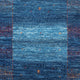 Gabbeh Teppich - Loribaft Perser - 116 x 84 cm - blau