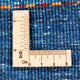 Gabbeh Teppich - Loribaft Perser - 116 x 84 cm - blau