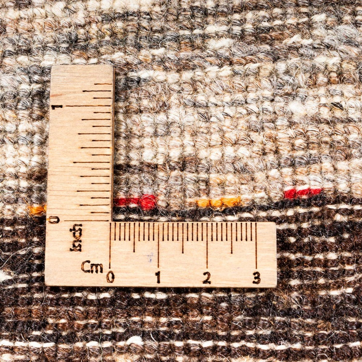 Gabbeh Teppich - Loribaft Perser - 187 x 129 cm - grau