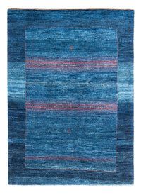 Gabbeh Teppich - Loribaft Perser - 168 x 118 cm - blau