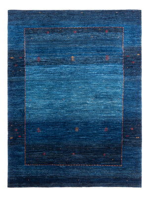 Gabbeh Teppich - Loribaft Perser - 162 x 120 cm - blau