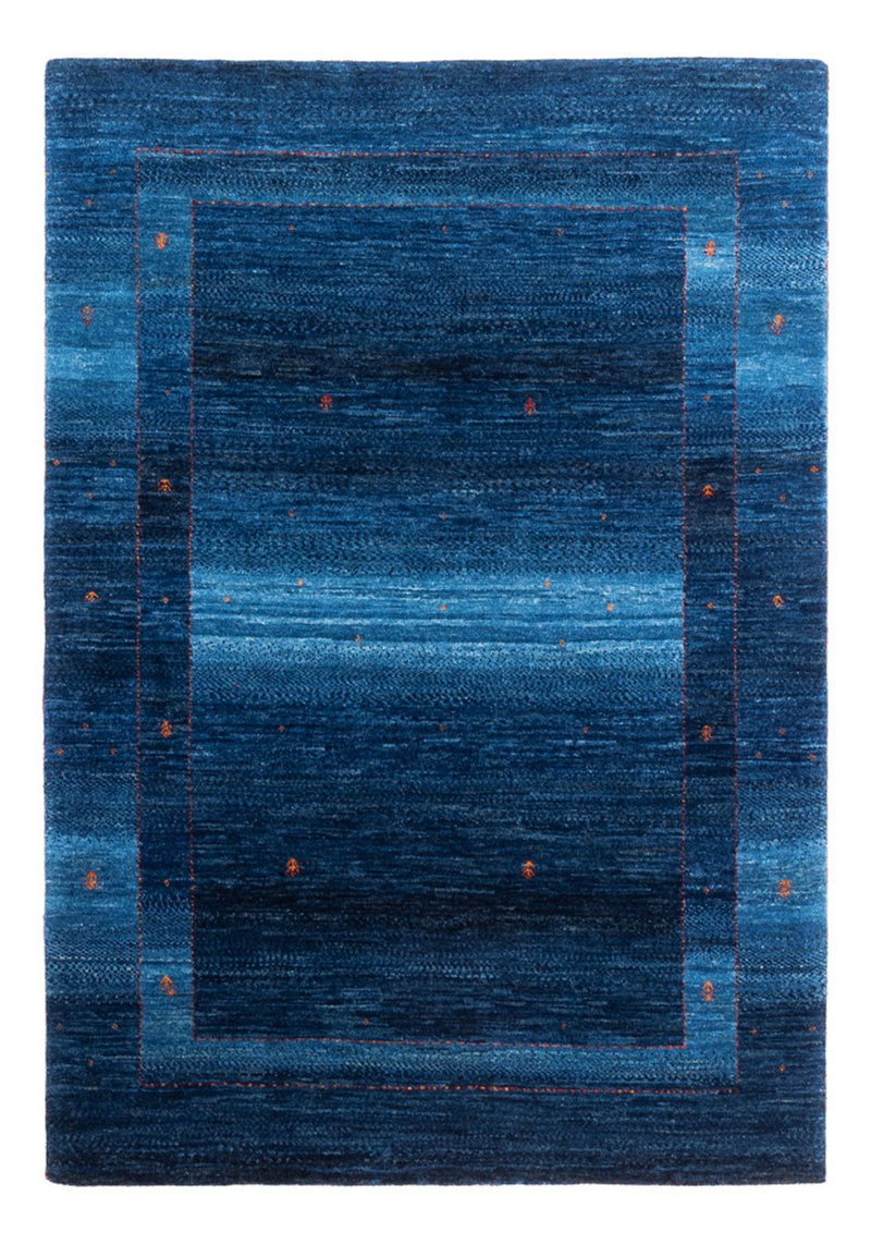 Gabbeh Teppich - Loribaft Perser - 164 x 116 cm - blau