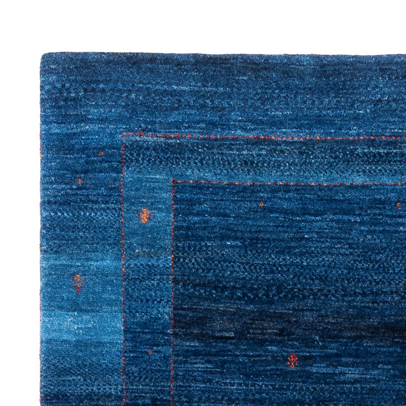 Gabbeh Teppich - Loribaft Perser - 164 x 116 cm - blau
