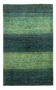 Gabbeh Teppich - Loribaft Perser - 185 x 114 cm - grün