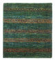 Gabbeh Teppich - Loribaft Perser - 101 x 91 cm - mehrfarbig