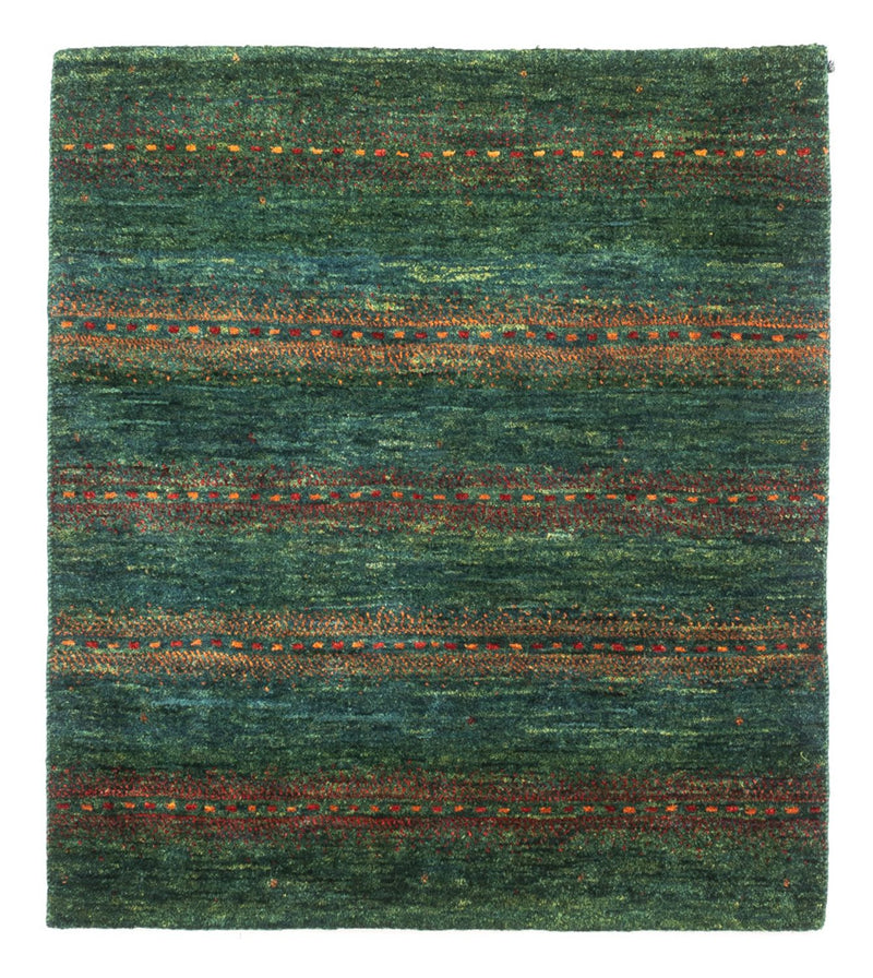 Gabbeh Teppich - Loribaft Perser - 101 x 91 cm - mehrfarbig