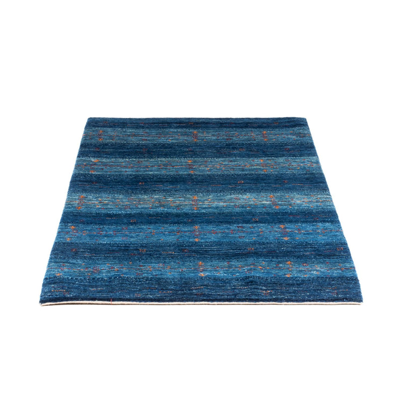 Gabbeh Teppich - Loribaft Perser - 120 x 85 cm - blau