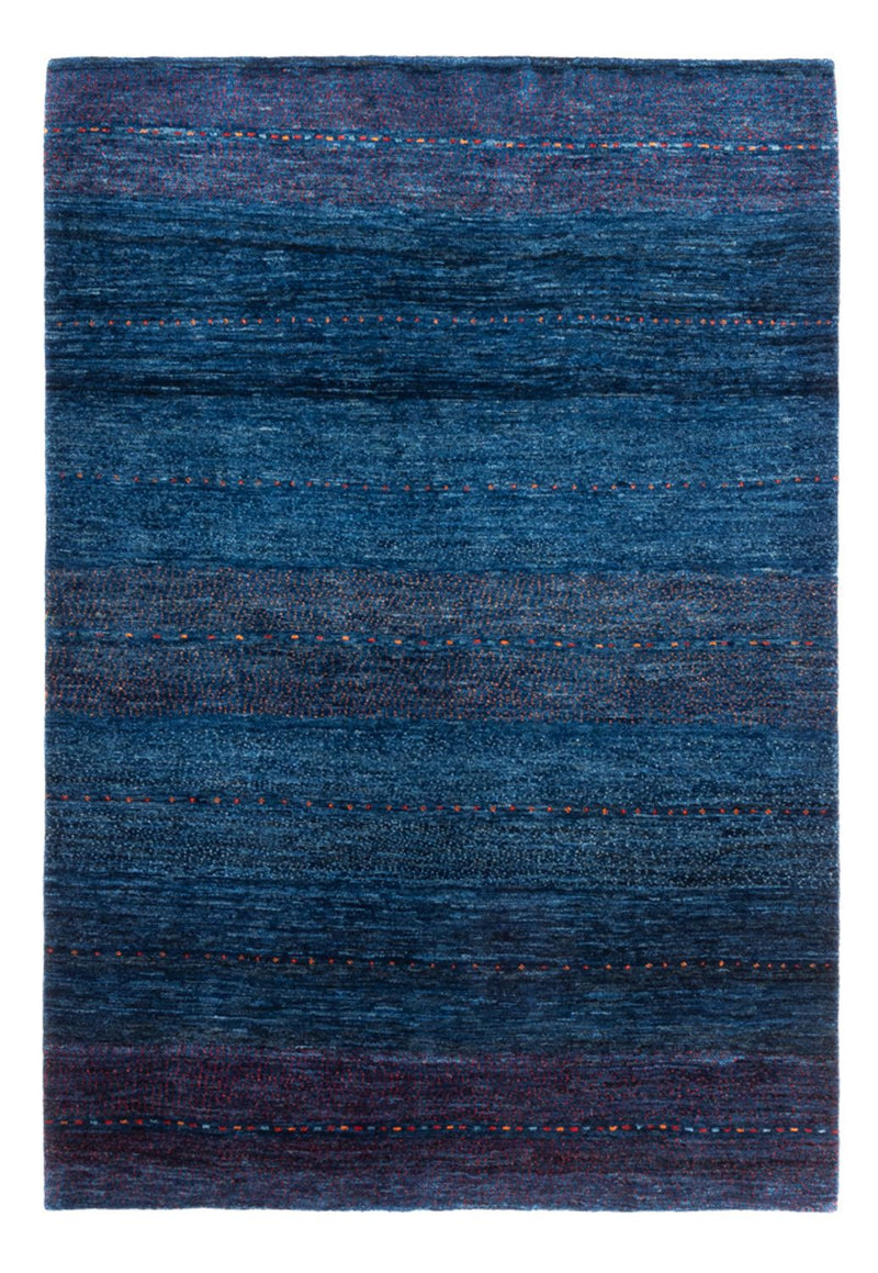Gabbeh Teppich - Loribaft Perser - 186 x 132 cm - blau