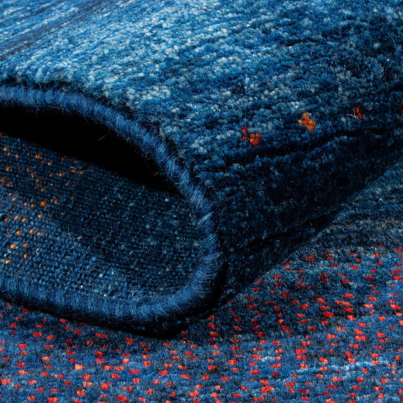 Gabbeh Teppich - Loribaft Perser - 186 x 132 cm - blau