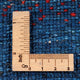 Gabbeh Teppich - Loribaft Perser - 186 x 132 cm - blau