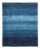Gabbeh Teppich - Loribaft Perser - 108 x 88 cm - blau