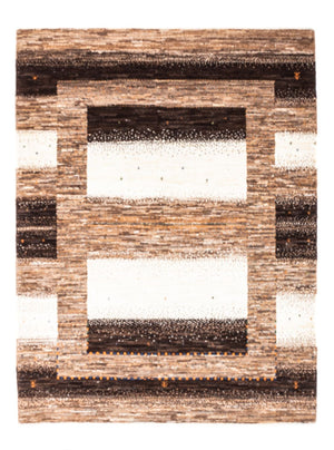 Gabbeh Teppich - Loribaft Perser - 146 x 108 cm - natur