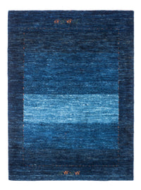 Gabbeh Teppich - Loribaft Perser - 141 x 101 cm - blau