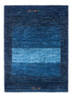 Gabbeh Teppich - Loribaft Perser - 141 x 101 cm - blau