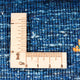 Gabbeh Teppich - Loribaft Perser - 141 x 101 cm - blau
