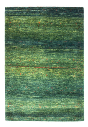 Gabbeh Teppich - Loribaft Perser - 150 x 102 cm - grün