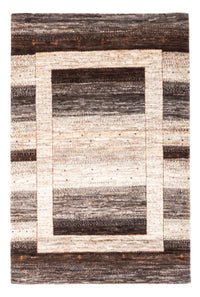 Gabbeh Teppich - Loribaft Perser - 146 x 98 cm - natur