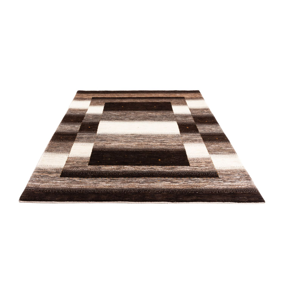 Gabbeh Teppich - Loribaft Perser - 246 x 170 cm - grau