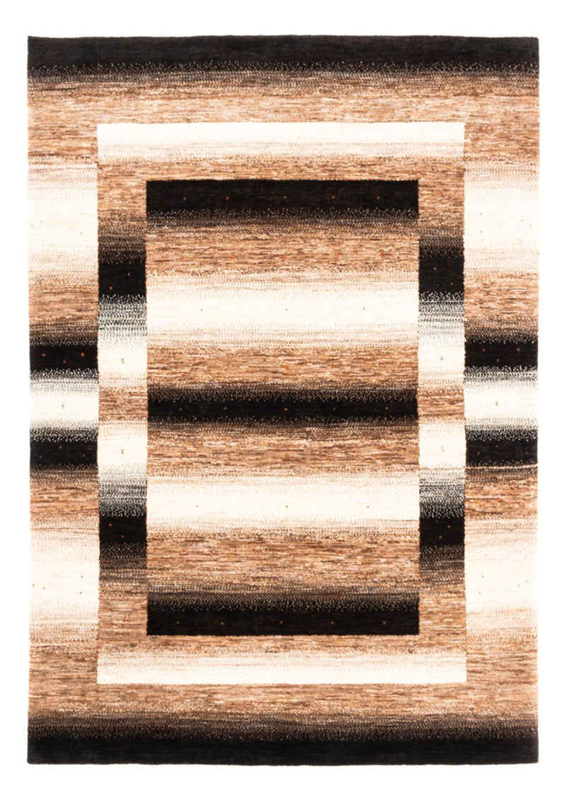 Gabbeh Teppich - Loribaft Perser - 241 x 174 cm - natur