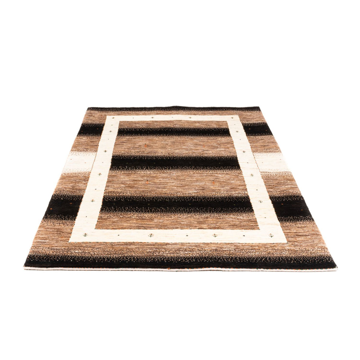 Gabbeh Teppich - Loribaft Perser - 190 x 125 cm - grau