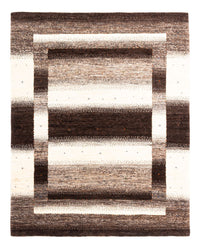 Gabbeh Teppich - Loribaft Perser - 165 x 128 cm - grau